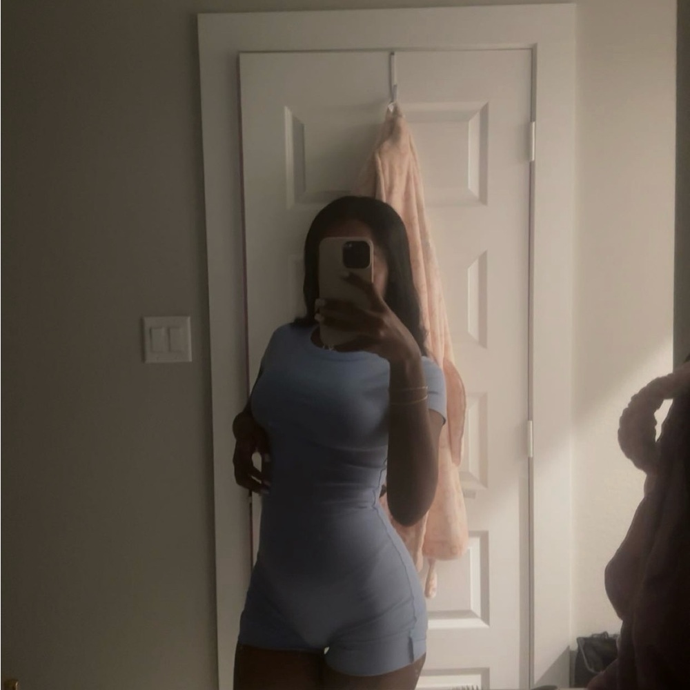 Light Blue Romper